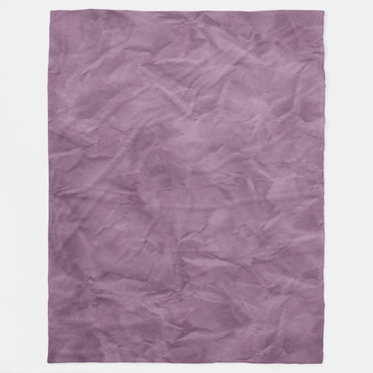 AchtergrondPAPIERTEXTURE - plum Fleece Deken (Voorkant)