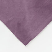 AchtergrondPAPIERTEXTURE - plum Fleece Deken (Hoek)