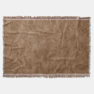AchtergrondPAPIERTEXTURE - vies bruin Deken
