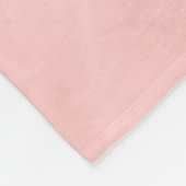 AchtergrondPAPIERTEXTUUR - lichtroze Fleece Deken (Hoek)