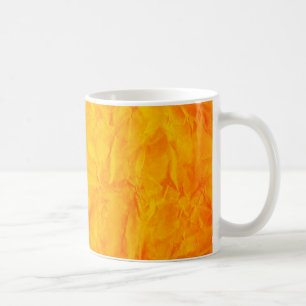 AchtergrondPAPIERTEXTUUR - oranje geel Koffiemok