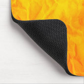 AchtergrondPAPIERTEXTUUR - oranje geel Muismat (Hoek)