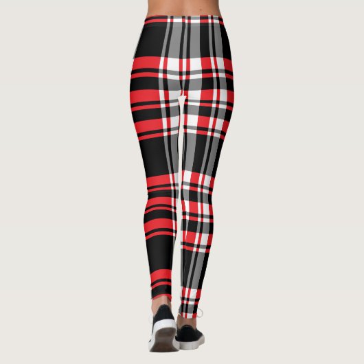 Achtergrondpatroon afspelen leggings (Achterkant)