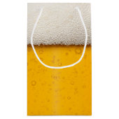 Achtergrondpatroon bijbelbalken klein cadeauzakje (Achterkant)