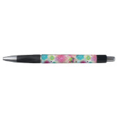 Achtergrondpatroon Cute flower owl Pen (Voorkant)