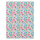 Achtergrondpatroon Cute flower owl Tafelkleed (Voorkant)