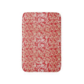 Achtergrondpatroon Damasflorale achtergrond Badmat (Voorkant Verticaal)