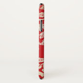 Achtergrondpatroon Damasflorale achtergrond Case-Mate iPhone Case (Achterkant / rechts)