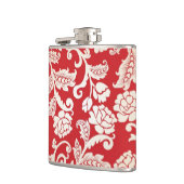 Achtergrondpatroon Damasflorale achtergrond Heupfles (Links)