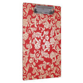 Achtergrondpatroon Damasflorale achtergrond Klembord (Rechts)