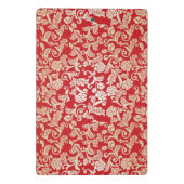 Achtergrondpatroon Damasflorale achtergrond Mini Klembord (Achterkant)