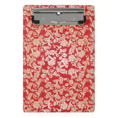 Achtergrondpatroon Damasflorale achtergrond Mini Klembord (Voorkant)