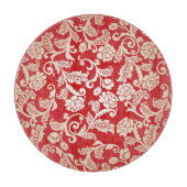 Achtergrondpatroon Damasflorale achtergrond Snijplank (Voorkant)