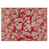 Achtergrondpatroon Damasflorale achtergrond Snijplank (Voorkant)