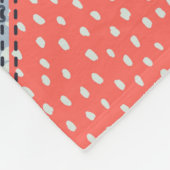 Achtergrondpatroon in stijl. Patchwork dec Fleece Deken (Hoek)