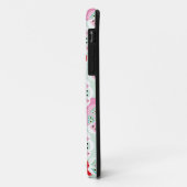 achtergrondpatroon pastelbloem Case-Mate iPhone case (Achterkant/links)