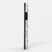 achtergrondpatroon pastelbloem Case-Mate iPhone case (Achterkant/rechts)