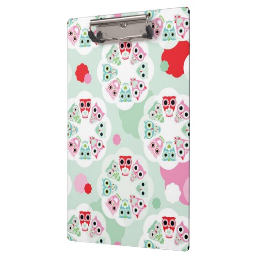 achtergrondpatroon pastelbloem klembord (Links)