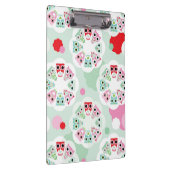 achtergrondpatroon pastelbloem klembord (Rechts)