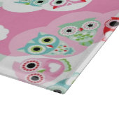 achtergrondpatroon pastelbloem snijplank (Hoek)