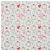 achtergrondpatroon pastelbloem stof (Swatch)