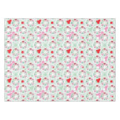achtergrondpatroon pastelbloem tafelkleed (Voorkant (Horizontaal))