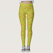 Achtergrondpatroon poka-dot leggings (Voorkant)