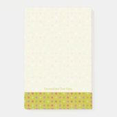 Achtergrondpatroon poka-dot post-it® notes (Voorkant)