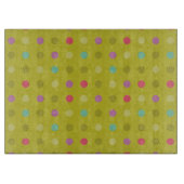 Achtergrondpatroon poka-dot snijplank (Voorkant)