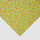 Achtergrondpatroon poka-dot tissuepapier (Detail)