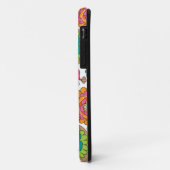 achtergrondpatroon van doodbloemen Case-Mate iPhone case (Achterkant/links)