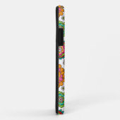 achtergrondpatroon van doodbloemen Case-Mate iPhone case (Achterkant/rechts)