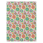 achtergrondpatroon van doodbloemen tafelkleed (Voorkant)