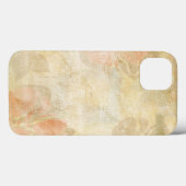achtergrondpatroon van florale grunge Case-Mate iPhone case (Achterkant (horizontaal))