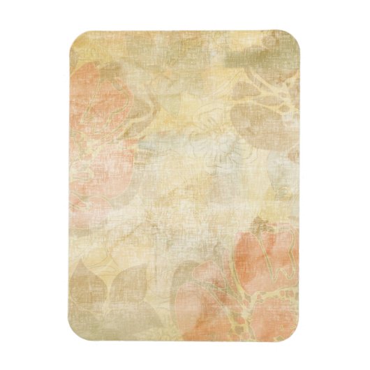 achtergrondpatroon van florale grunge magneet (Verticaal)