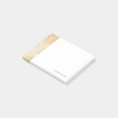 achtergrondpatroon van florale grunge post-it® notes (Schuin)