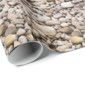 Achtergrondpatroon van Pebble Cadeaupapier (Rol Hoek)