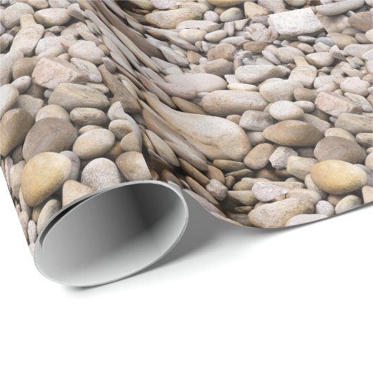 Achtergrondpatroon van Pebble Cadeaupapier (Rol Hoek)