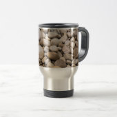 Achtergrondpatroon van Pebble Reisbeker (Voorkant rechts)