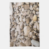 Achtergrondpatroon van Pebble Theedoek (Verticaal)