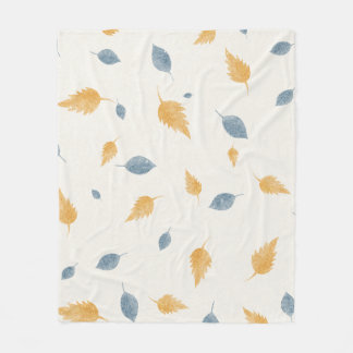 Achtergrondpatroon verlaat textuur fleece deken