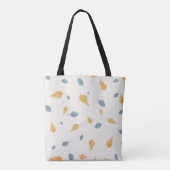 Achtergrondpatroon verlaat textuur tote bag (Achterkant)