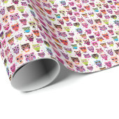 Achtergrondpatroon voor kinderen bevestigen cadeaupapier (Rol Hoek)