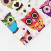 Achtergrondpatroon voor kinderen bevestigen fleece deken (Hoek)