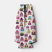 Achtergrondpatroon voor kinderen bevestigen flesjeskoeler (Achterkant)