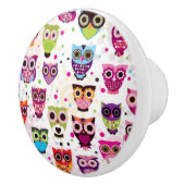 Achtergrondpatroon voor kinderen bevestigen keramische knop (Rechts)