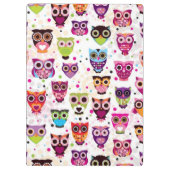 Achtergrondpatroon voor kinderen bevestigen klembord (Achterkant)