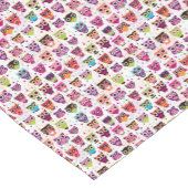 Achtergrondpatroon voor kinderen bevestigen korte tafelloper (Hoek)