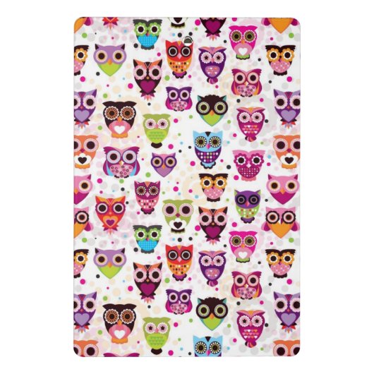 Achtergrondpatroon voor kinderen bevestigen mini klembord (Achterkant)