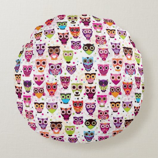 Achtergrondpatroon voor kinderen bevestigen rond kussen (Voorkant)